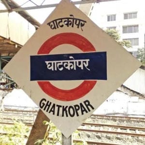 Ghatkopar signage