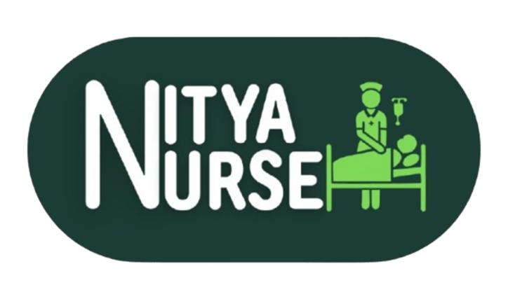 NityaNurse Logo - Pill